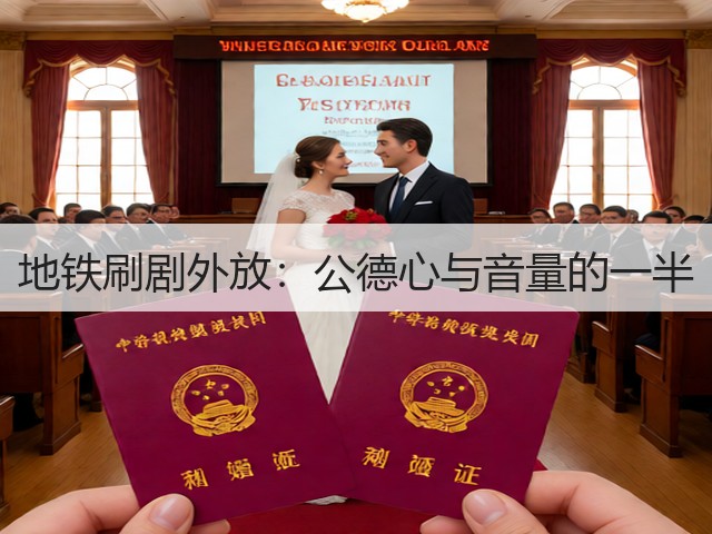 地铁刷剧外放:公德心与音量的一半(图2) 地铁刷剧外放:公德心与音量的一半(图2)