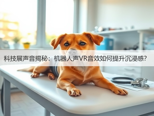 科技展声音揭秘:机器人声VR音效如何提升沉浸感?(图1) 科技展声音揭秘:机器人声VR音效如何提升沉浸感?(图1)