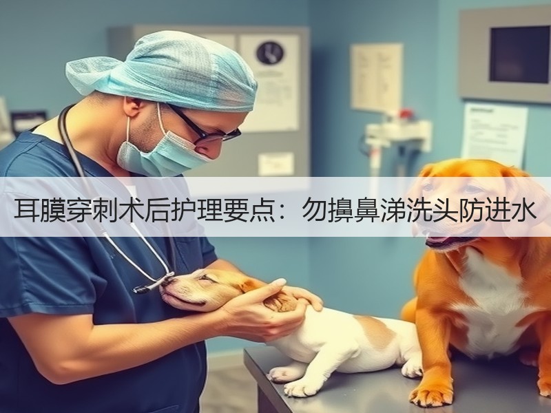 耳膜穿刺术后护理要点：勿擤鼻涕洗头防进水