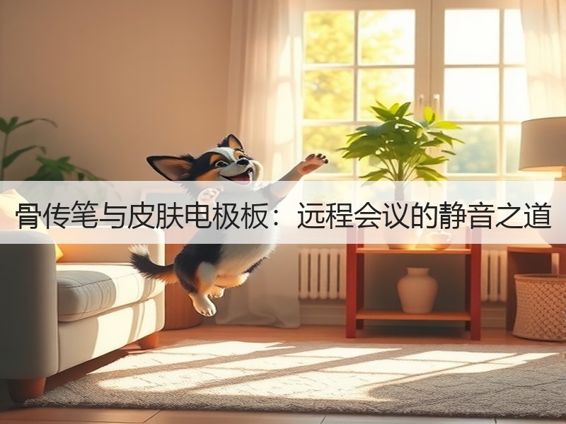 骨传笔与皮肤电极板：远程会议的静音之道