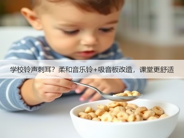 学校铃声刺耳?柔和音乐铃+吸音板改造,课堂更舒适(图5) 学校铃声刺耳?柔和音乐铃+吸音板改造,课堂更舒适(图5)