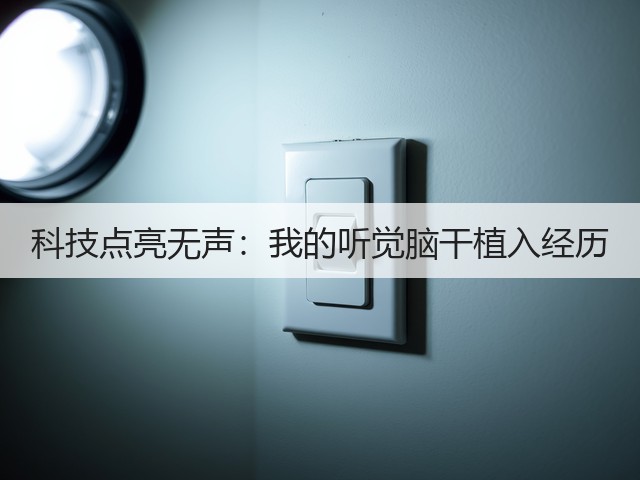 科技点亮无声:我的听觉脑干植入经历(图1) 科技点亮无声:我的听觉脑干植入经历(图1)