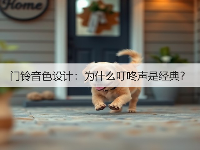 门铃音色设计:为什么叮咚声是经典?(图1) 门铃音色设计:为什么叮咚声是经典?(图1)
