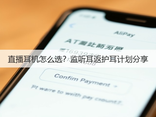 直播耳机怎么选?监听耳返护耳计划分享(图2) 直播耳机怎么选?监听耳返护耳计划分享(图2)