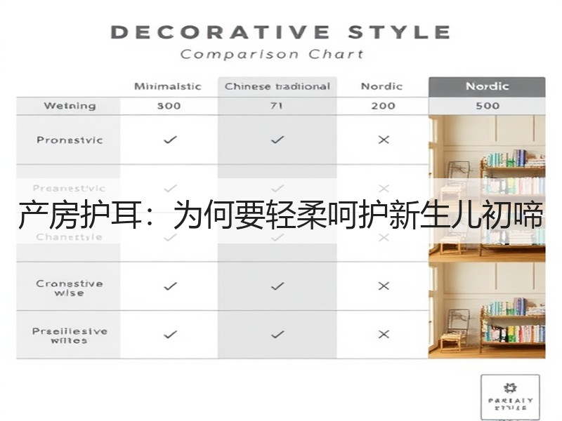 产房护耳：为何要轻柔呵护新生儿初啼