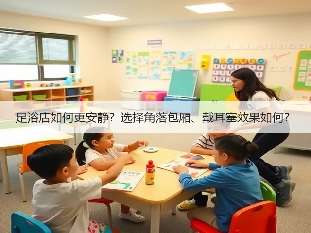 足浴店如何更安静?选择角落包厢、戴耳塞效果如何?(图5) 足浴店如何更安静?选择角落包厢、戴耳塞效果如何?(图5)