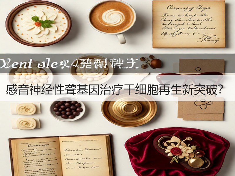 感音神经性聋基因治疗干细胞再生新突破？