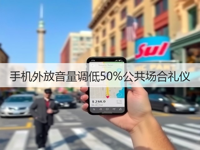 手机外放音量调低50%公共场合礼仪(图3) 手机外放音量调低50%公共场合礼仪(图3)