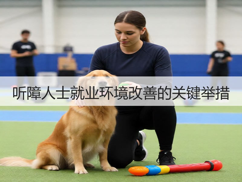 听障人士就业环境改善的关键举措