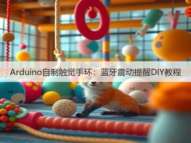 Arduino自制触觉手环:蓝牙震动提醒DIY教程(图2) Arduino自制触觉手环:蓝牙震动提醒DIY教程(图2)