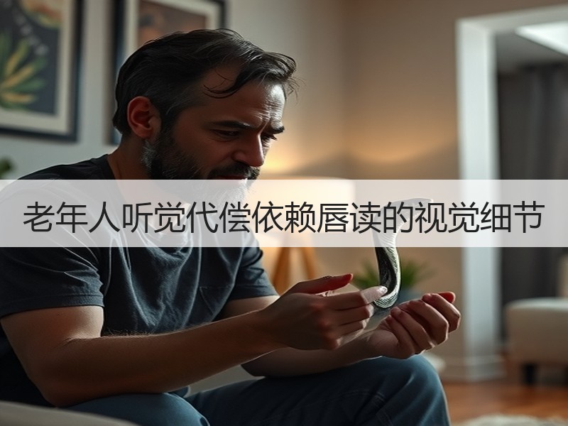 老年人听觉代偿依赖唇读的视觉细节