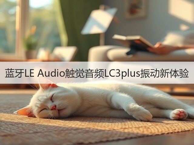 蓝牙LE Audio触觉音频LC3plus振动新体验(图2) 蓝牙LE Audio触觉音频LC3plus振动新体验(图2)