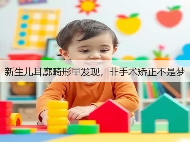 新生儿耳廓畸形早发现,非手术矫正不是梦(图1) 新生儿耳廓畸形早发现,非手术矫正不是梦(图1)