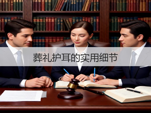 葬礼护耳的实用细节(图1) 葬礼护耳的实用细节(图1)