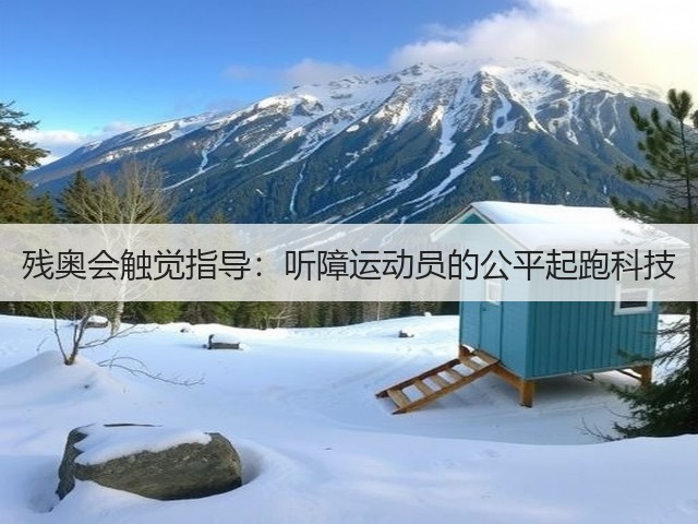 残奥会触觉指导:听障运动员的公平起跑科技(图3) 残奥会触觉指导:听障运动员的公平起跑科技(图3)