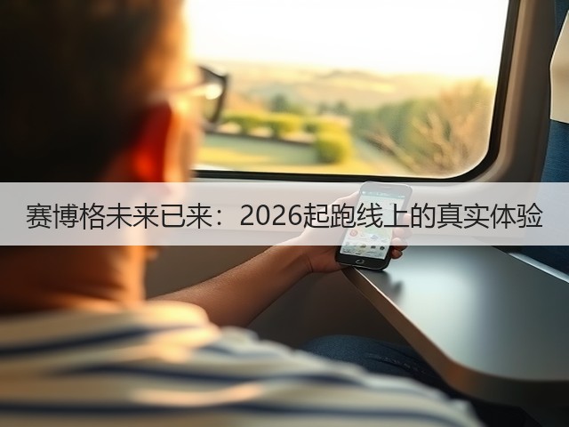 赛博格未来已来:2026起跑线上的真实体验(图3) 赛博格未来已来:2026起跑线上的真实体验(图3)