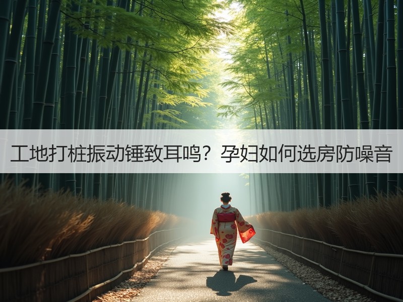 工地打桩振动锤致耳鸣？孕妇如何选房防噪音
