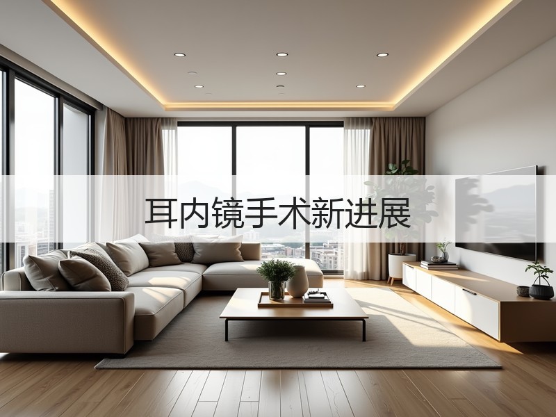 耳内镜手术新进展