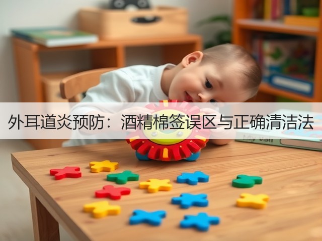 外耳道炎预防:酒精棉签误区与正确清洁法(图1) 外耳道炎预防:酒精棉签误区与正确清洁法(图1)