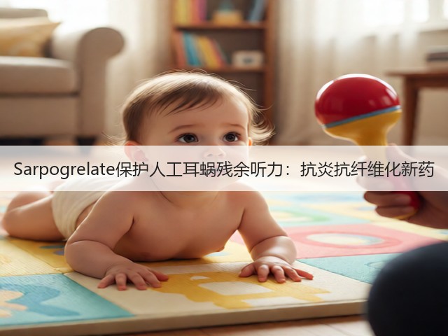 Sarpogrelate保护人工耳蜗残余听力：抗炎抗纤维化新药(图3)