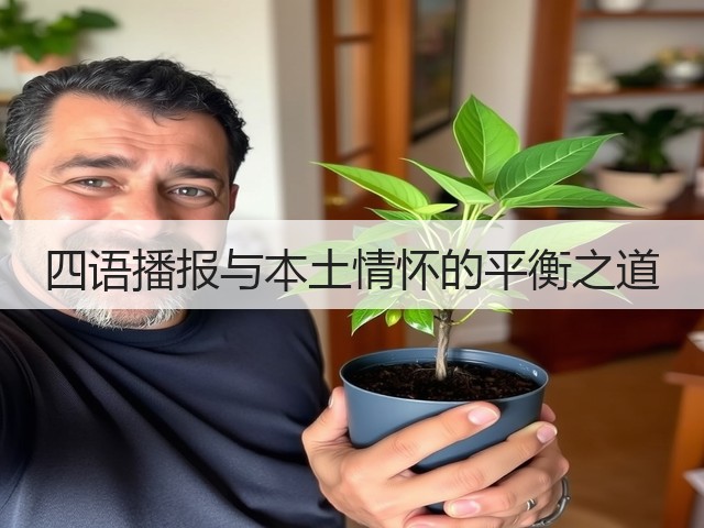 四语播报与本土情怀的平衡之道(图2) 四语播报与本土情怀的平衡之道(图2)