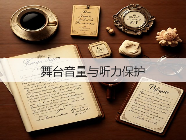 舞台音量与听力保护(图1)
