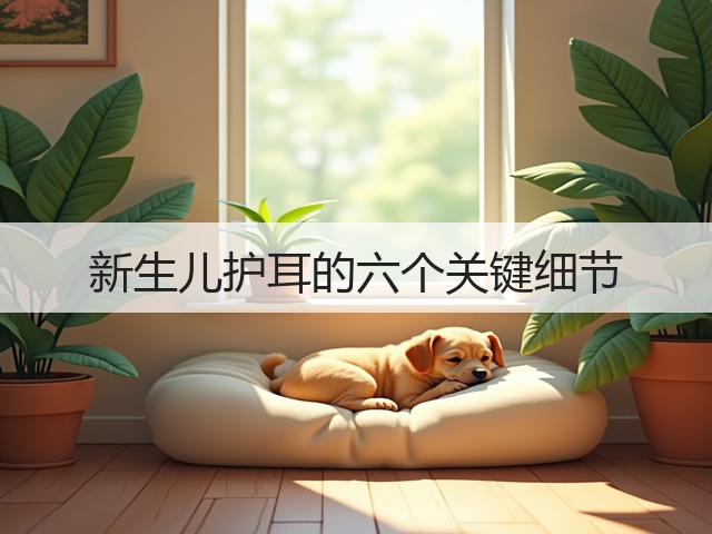 新生儿护耳的六个关键细节(图3) 新生儿护耳的六个关键细节(图3)