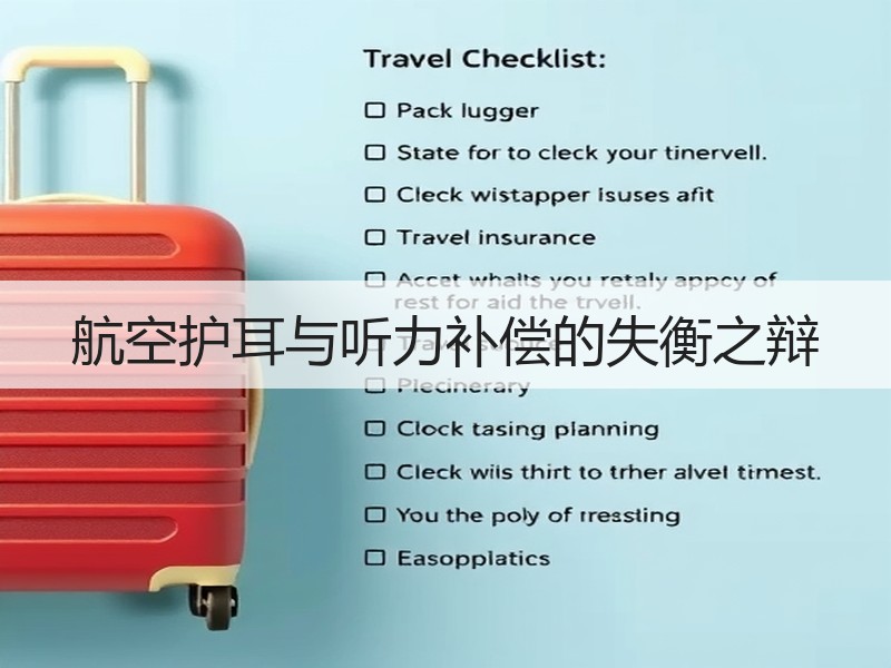 航空护耳与听力补偿的失衡之辩