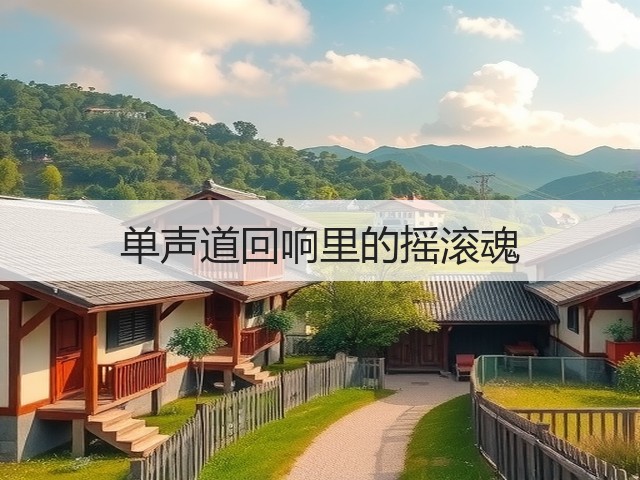 单声道回响里的摇滚魂(图1) 单声道回响里的摇滚魂(图1)