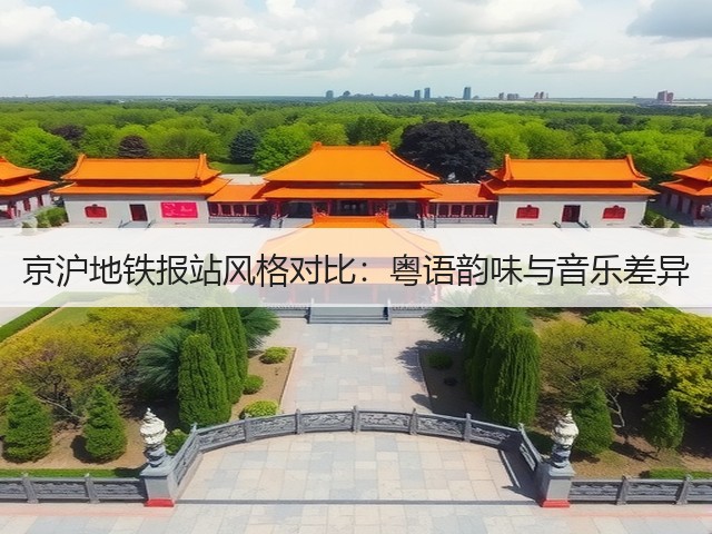 京沪地铁报站风格对比:粤语韵味与音乐差异(图3) 京沪地铁报站风格对比:粤语韵味与音乐差异(图3)