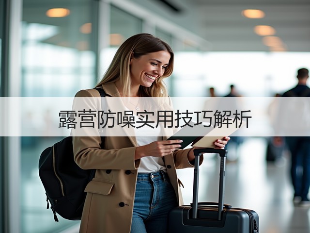 露营防噪实用技巧解析(图2) 露营防噪实用技巧解析(图2)