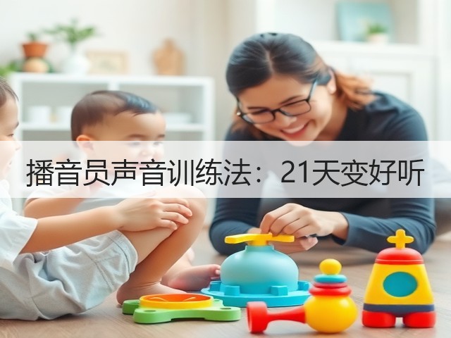 播音员声音训练法:21天变好听(图1) 播音员声音训练法:21天变好听(图1)