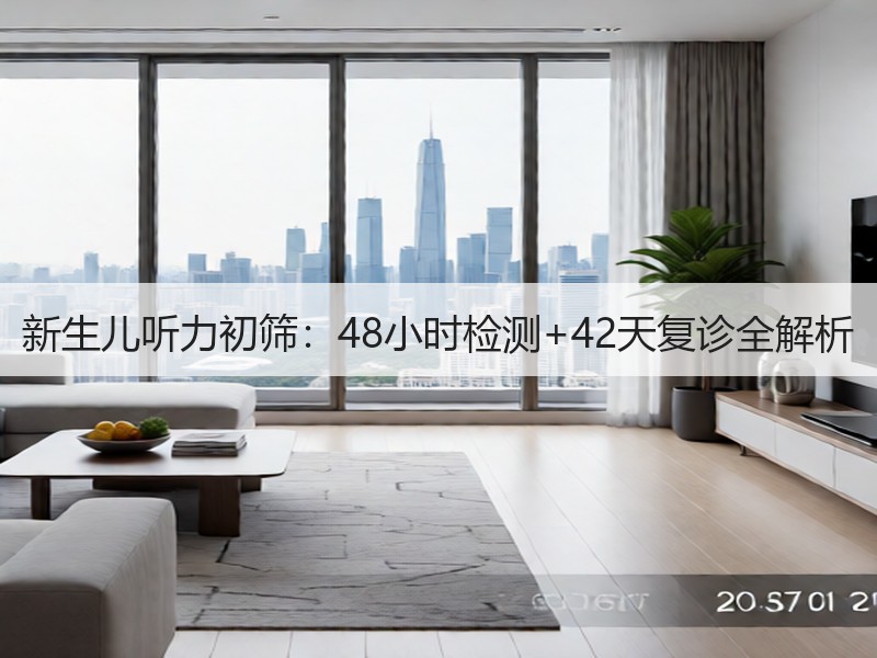 新生儿听力初筛：48小时检测+42天复诊全解析