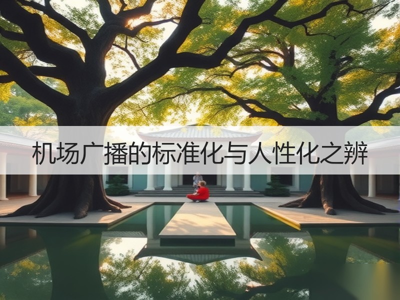 机场广播的标准化与人性化之辨