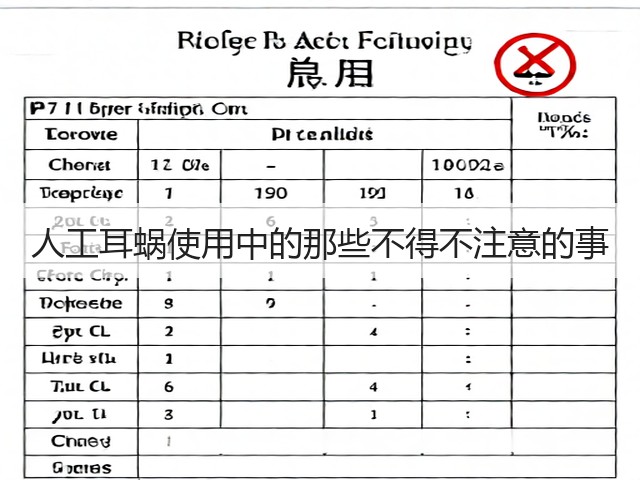 人工耳蜗使用中的那些不得不注意的事(图2)