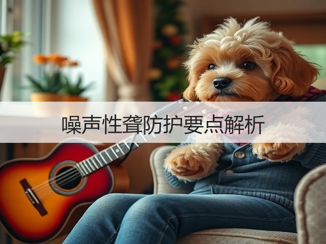 噪声性聋防护要点解析(图2) 噪声性聋防护要点解析(图2)