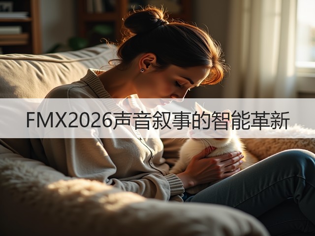 FMX2026声音叙事的智能革新(图1) FMX2026声音叙事的智能革新(图1)