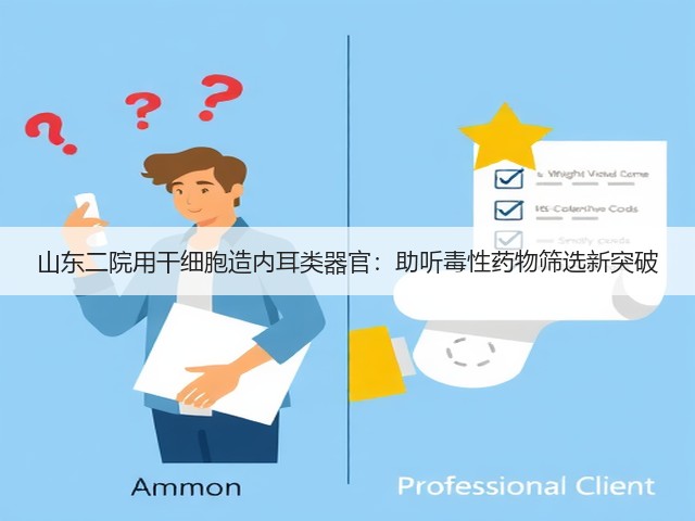 山东二院用干细胞造内耳类器官:助听毒性药物筛选新突破(图1) 山东二院用干细胞造内耳类器官:助听毒性药物筛选新突破(图1)