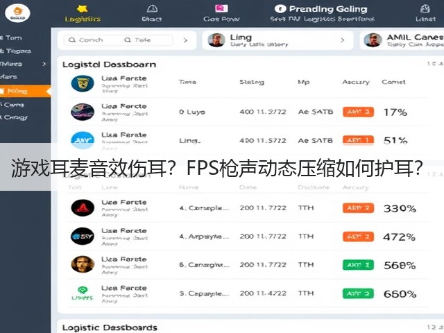 游戏耳麦音效伤耳?FPS枪声动态压缩如何护耳?(图1) 游戏耳麦音效伤耳?FPS枪声动态压缩如何护耳?(图1)