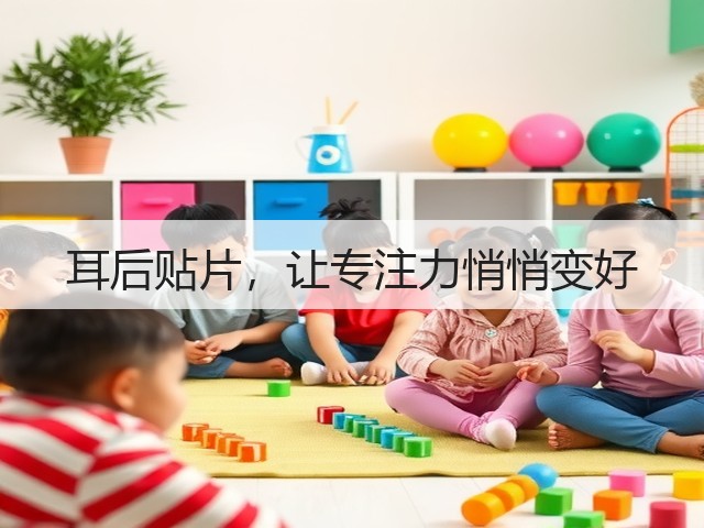 耳后贴片,让专注力悄悄变好(图2) 耳后贴片,让专注力悄悄变好(图2)