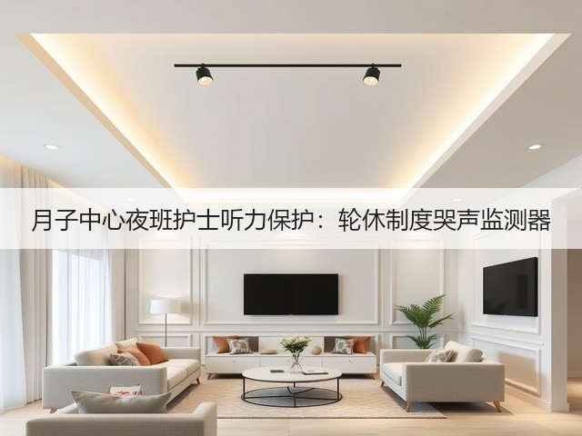 月子中心夜班护士听力保护：轮休制度哭声监测器(图1)