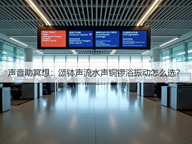 声音助冥想:颂钵声流水声铜锣浴振动怎么选?(图3) 声音助冥想:颂钵声流水声铜锣浴振动怎么选?(图3)