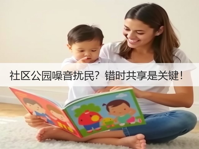 社区公园噪音扰民?错时共享是关键!(图3) 社区公园噪音扰民?错时共享是关键!(图3)