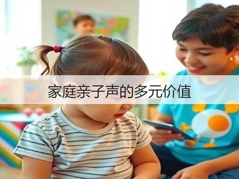 家庭亲子声的多元价值