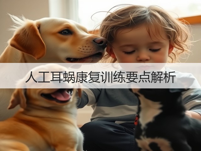 人工耳蜗康复训练要点解析(图1) 人工耳蜗康复训练要点解析(图1)