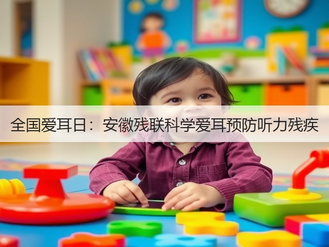 全国爱耳日：安徽残联科学爱耳预防听力残疾(图2)