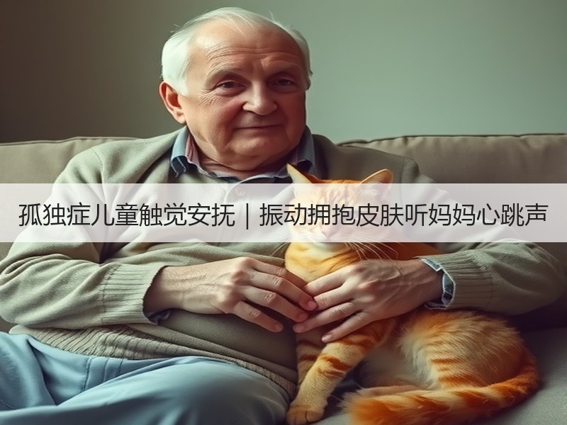 孤独症儿童触觉安抚｜振动拥抱皮肤听妈妈心跳声