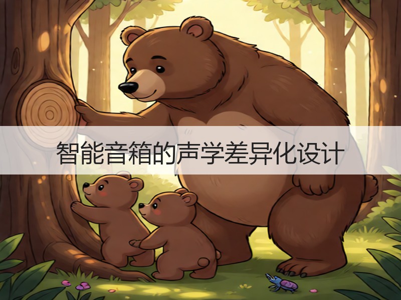 智能音箱的声学差异化设计