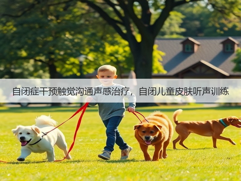 自闭症干预触觉沟通声感治疗，自闭儿童皮肤听声训练