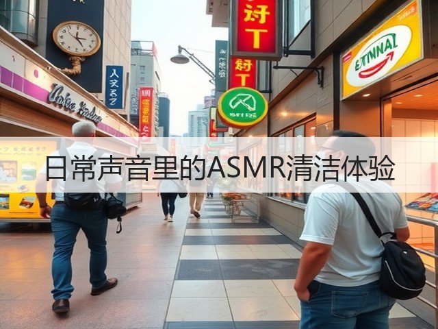日常声音里的ASMR清洁体验(图1)